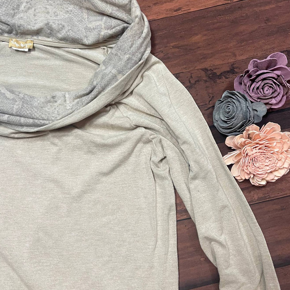 Womens Philippe Matignon Long Sleeve Cowl neck Pullover Top‎ Small - Picture 4 of 6